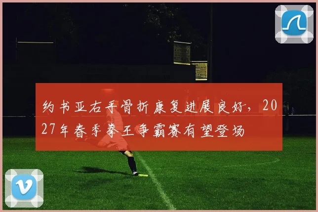 约书亚右手骨折康复进展良好，2027年春季拳王争霸赛有望登场